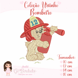 Coleção Ursinho Bombeiro