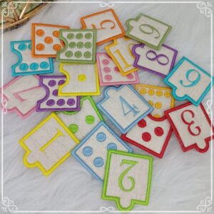 Projeto Quebra-Cabeça Numérico Sensorial