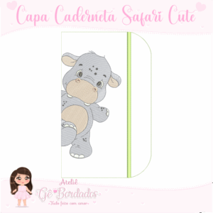 Capa Caderneta Safari Cute (4) - NaN x 1000