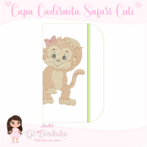 Capa Caderneta Safari Cute (7) - NaN x 1000