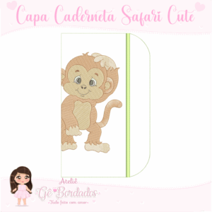 Capa Caderneta Safari Cute (8) - NaN x 1000