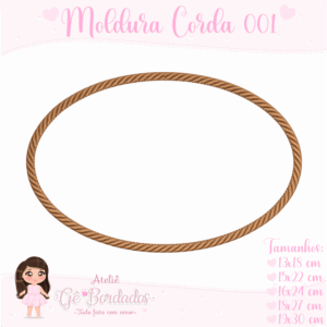 Moldura Corda 001
