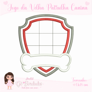 Jogo da Velha Patrulha Canina