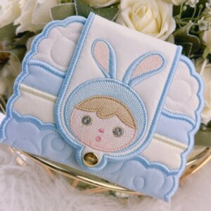 Porta Documentos Cute Baby Menino-Bastidor Menor