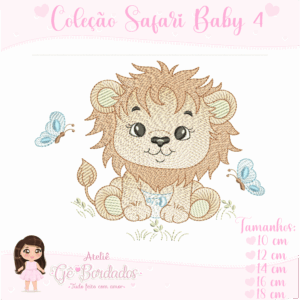 Coleção Safari Baby 4-Menino