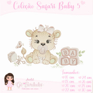 Coleção Safari Baby 5-Menina