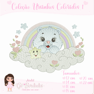Coleção Ursinhos Coloridos 01