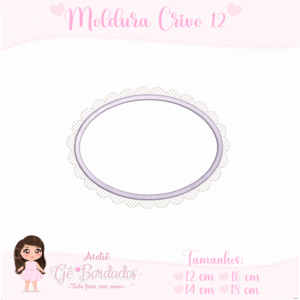 Moldura Crivo 12