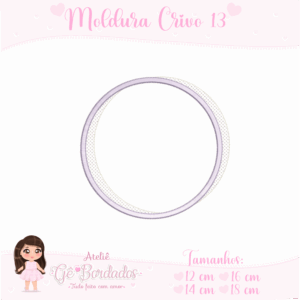 Moldura Crivo 13