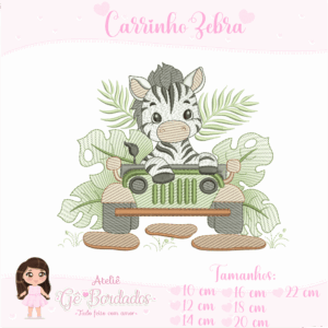 Carrinho Zebra
