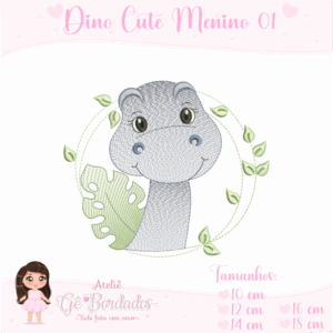 Dino Cute 01-Menino