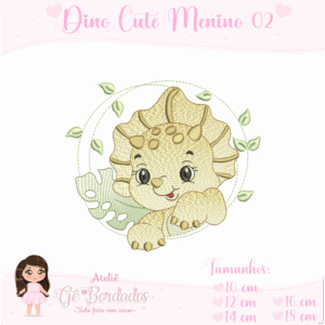 Dino Cute 02-Menino