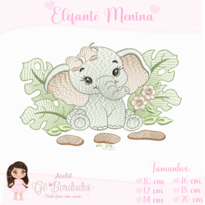 Elefante-Menina