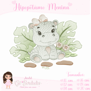 Hipopótamo-Menina