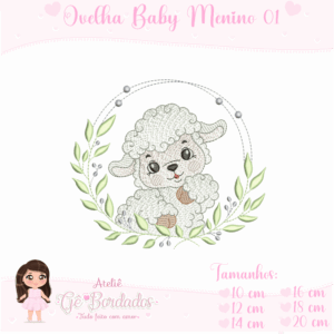 Ovelha Baby Menino 01
