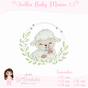 Ovelha Baby Menino 03