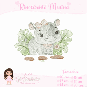 Rinoceronte-Menina