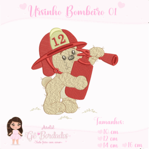 Ursinho Bombeiro 01