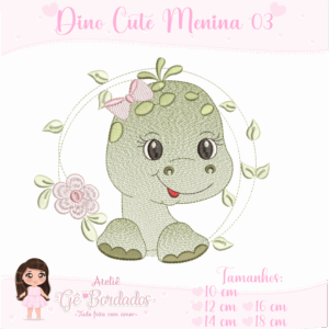 Dino Cute 03-Menina