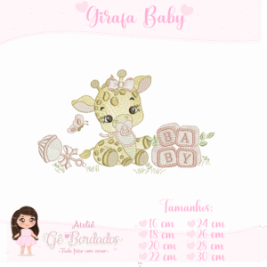 Girafa Baby-Menina