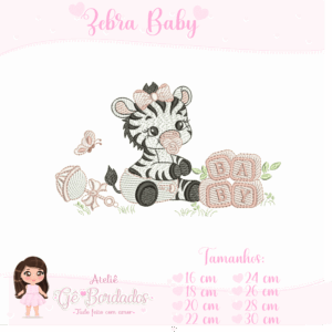 Zebra Baby-Menina