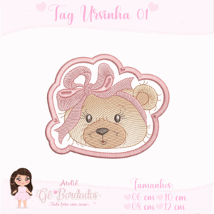 Tag Ursinha Cute 01