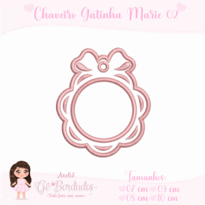 Chaveiro Gatinha Marie 02