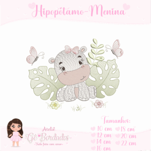 Hipopótamo-Menina
