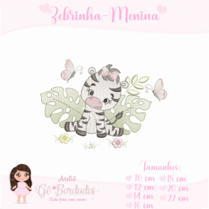 Zebrinha-Menina