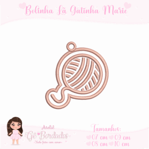 Bolinha de Lã Gatinha Marie
