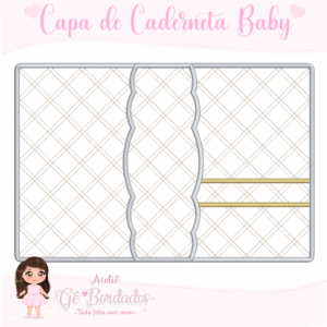 Capa de caderneta baby - Ateliê Gê Bordados (10)