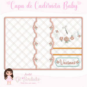 Capa de caderneta baby - Ateliê Gê Bordados (6)