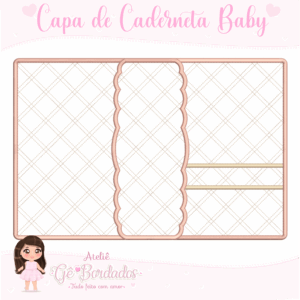 Capa de caderneta baby - Ateliê Gê Bordados (7)