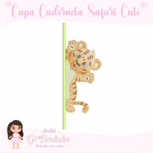 Capa Caderneta Safari Cute Bastidor 13x18 ou 14x20 (13) (comp)